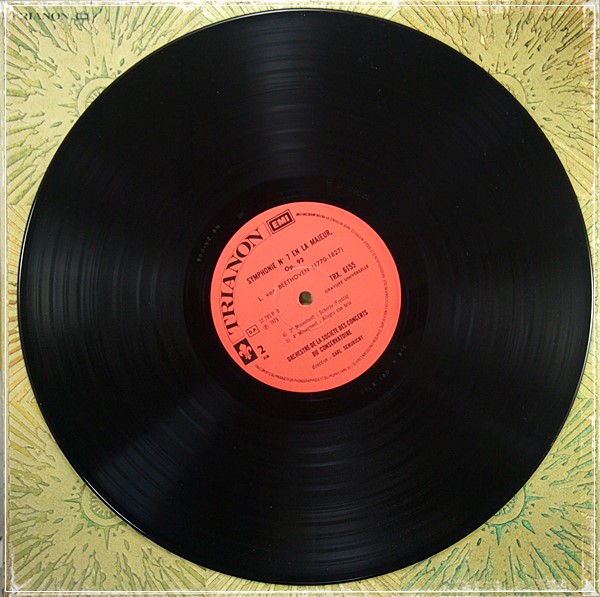 BEETHOVEN COMPLETE 9 SYMPHONIES TRIANONCARL SCHURICHT  7XLPS BOX