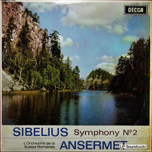 SIBELIUS NO.2 ERNEST ANSERMET SXL 6100