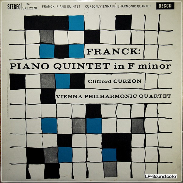 FRANCK PIANO QUINTET, CURZON, VIENNA PO QUARTET SXL 2278