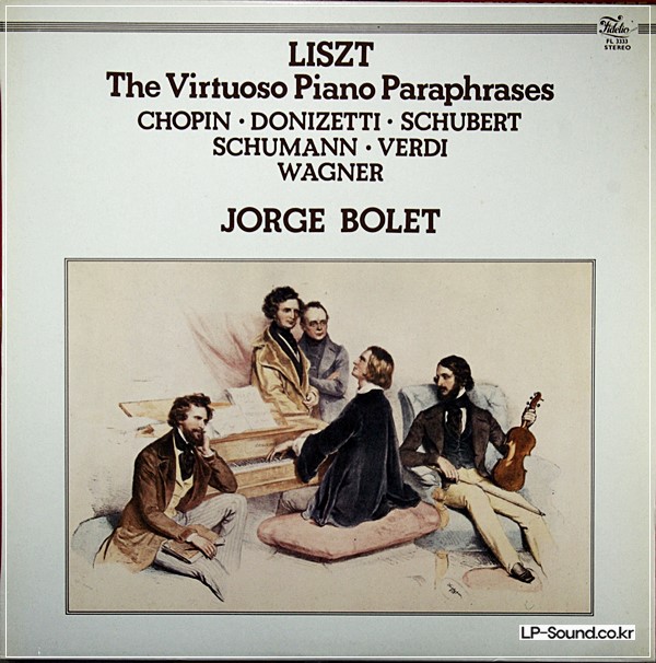 FL3333 JORGE BOLET LISZT - VIRTUOSO PIANO PARAPHRASES