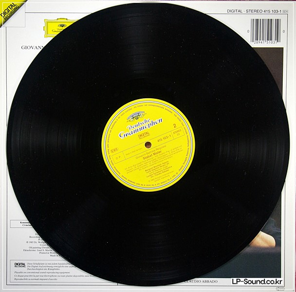 ABBADO 1933-2014* PERGOLESI STABAT MATERDG DIGITAL 415 103-1