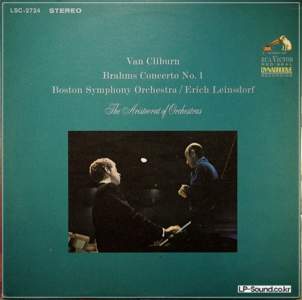 BRAHMS CONCERTO #1 LEINSDORF VAN CLIBURNRCA LSC-2724