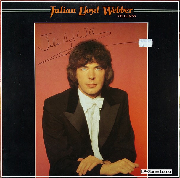 JULIAN LLOYD WEBBER CELLO MAN - 1981 - RCA – RL 70797