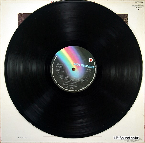 ANDREW LLOYD WEBBER VARIATIONS VINYL RECORD LP MCA-2332