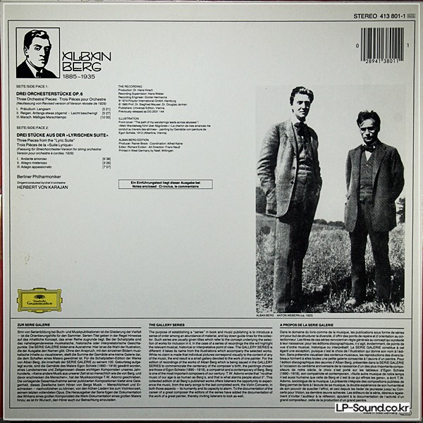 ALBAN BERG–BERLINER PHILHARMONIKER·HERBERT VON KARAJAN