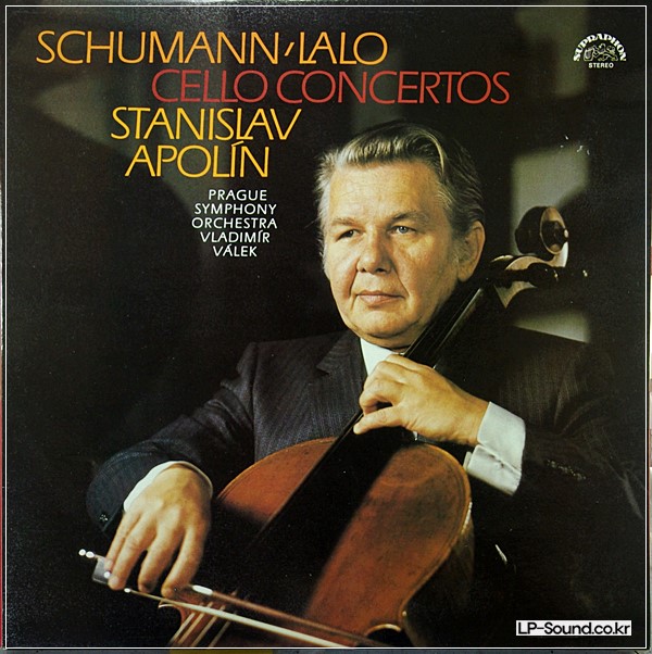 SCHUMANN & LALO CELLO CONCERTOS STANISLAV APOLIN, VALEK SUPRAPHON 11103428
