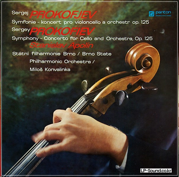 STANISLAV APOLIN,CELLO,PROKOFIEV, PANTON  8110 0466G