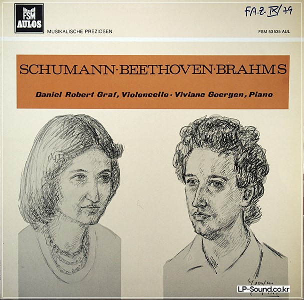 DANIEL ROBERT GRAF / VIVIANE GOERGEN SCHUMANN - BEETHOVEN - BRAHMS FSM AULOS