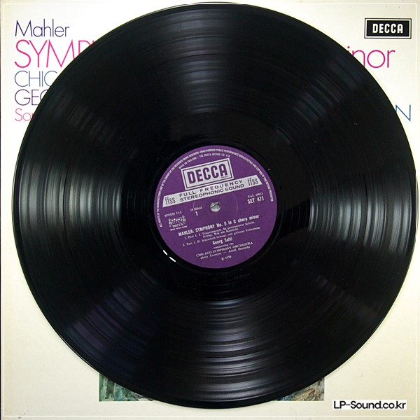 MAHLER SYMPHONY NO.5 ETC: SOLTI & CHICAGO    DECCA SET 471-2