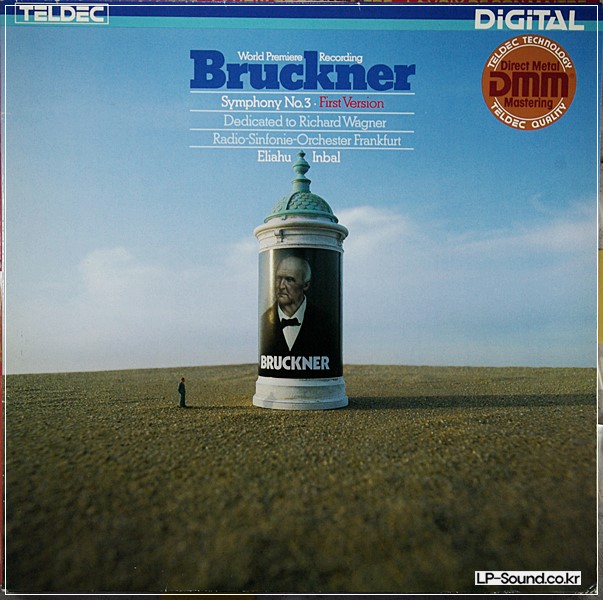 BRUCKNER SYMPHONIE NR.3 INBAL 1983 DMM  TELDEC 6.42922 ED 1 GERMANY