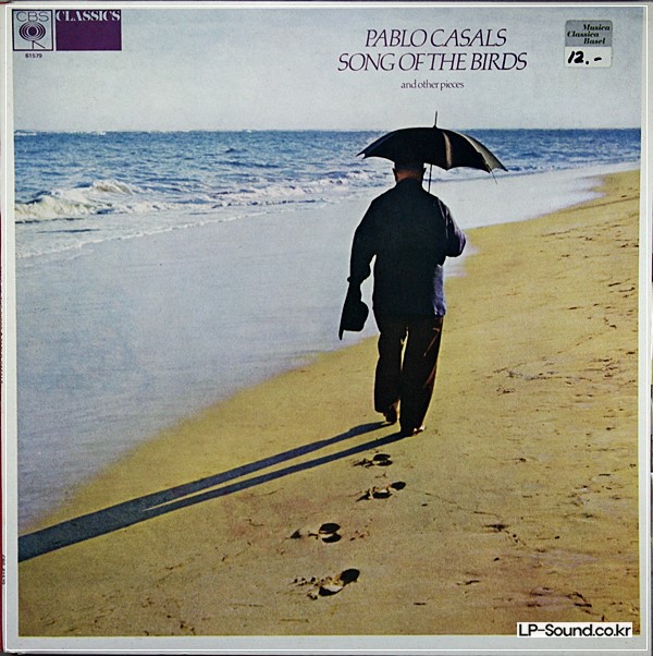 PABLO CASALS SONG OF THE BIRDS CELLO  CBS M 61579