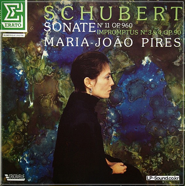 MARIA JOAO PIRES ERATO DIGITAL SCHUBERT STEREO  ERATO