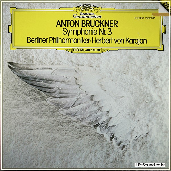 BRUCKNER SYMPHONY NO.3  KARAJAN   DG 2532 007