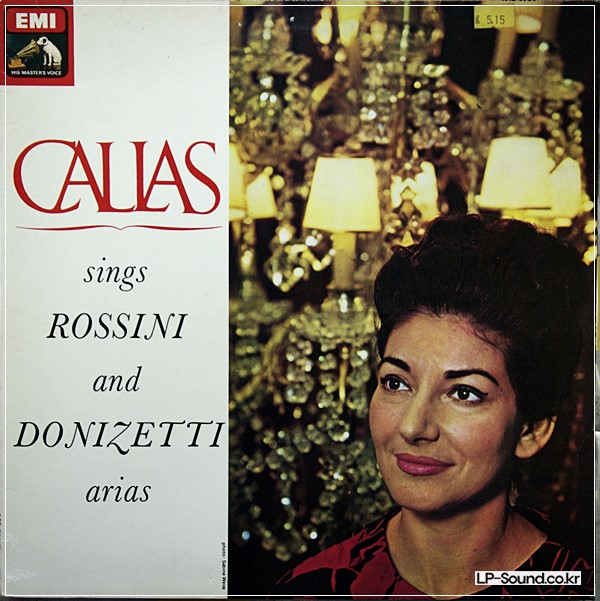 MARIA CALLAS SINGS ROSSINI AND DONIZETTI ARIAS  ASD 3984