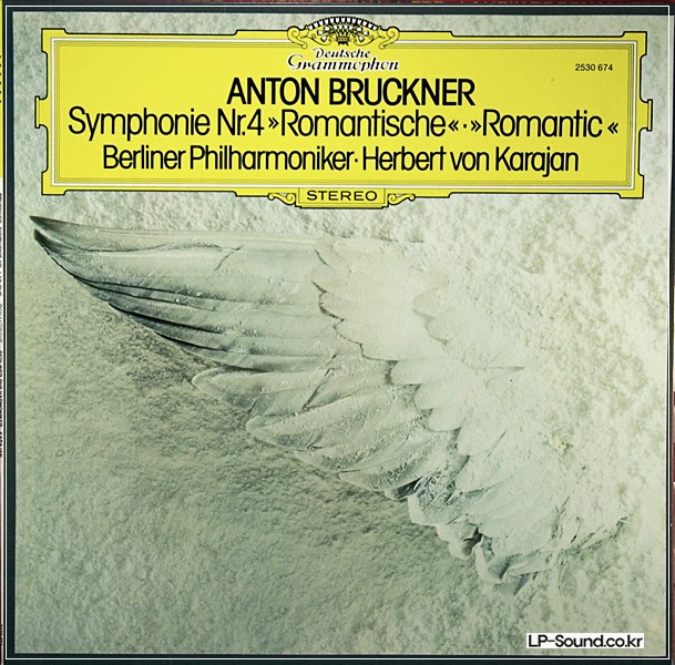 BRUCKNER SYMPHONIE NO. 4 *BPO KARAJAN*DGG SLPM 2530 674