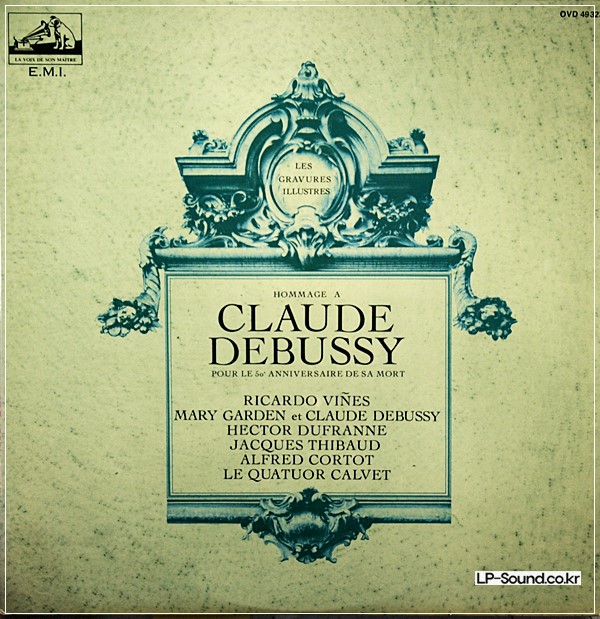 HOMMAGE CLAUDE DEBUSSY-PIANO, VIOLON-PATHE OVD 49323