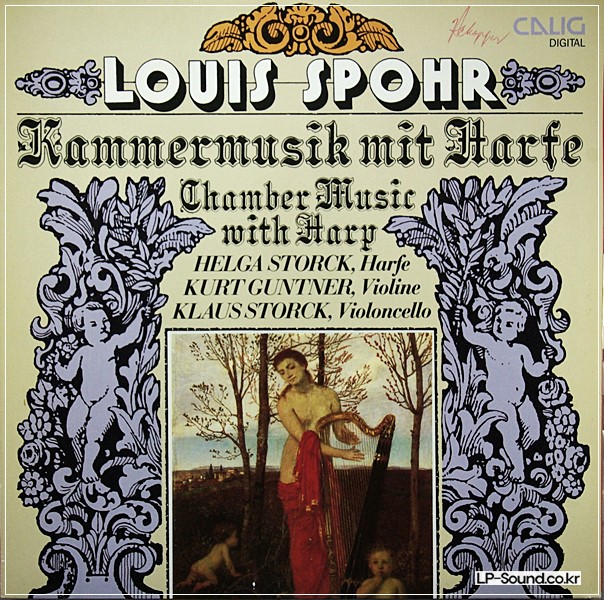 LOUIS SPOHR  CHAMBER MUSIC WITH HARP  CAL 30887