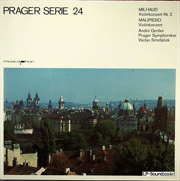 MILHAUD/MALIPIERO CONCERTOS  MUSICAPHON BM 30 SL 1624