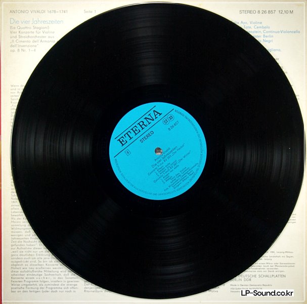VIVALDI, AYO, KAMMERORCHESTER BERLIN, NEGRI - LE QUATTRO STAGIONI