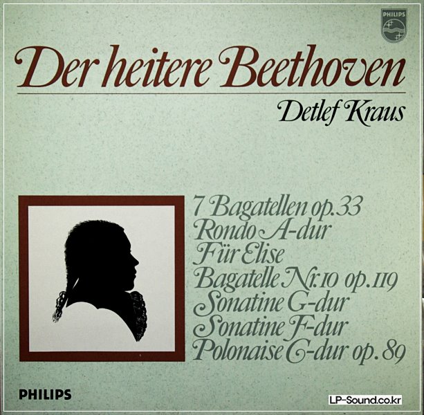 DETLEF KRAUS DER HEITERE BEETHOVEN VINYL PHILIPS 836 764 GY
