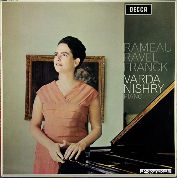 VARDA NISHRY PIANO RECITAL ED2 DECCA WBG SXL 6194