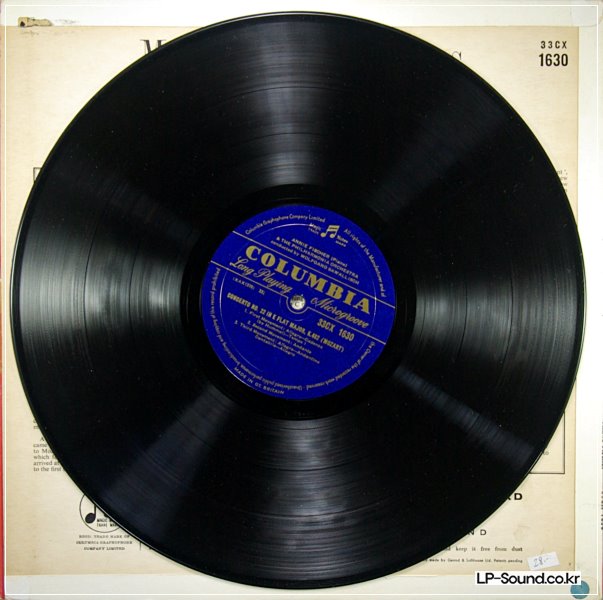 MOZART PIANO CONCERTOS ANNIE FISCHER SAWALLISCH 33CX 1630