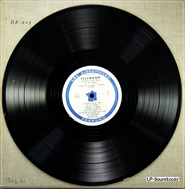 TELEMANN RAMPAL  FLUTE CONCERTOS  RISTENPART   DF213