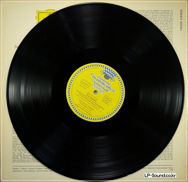 STRAUSS DON QUIXOTE   KARAJAN FOURNIER  DGG SLPM 139 009