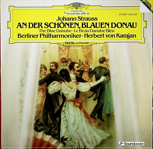 JOHANN STRAUSS THE BLUE DANUBE BERLIN PHILHARMONIC HERBERT VON KARAJAN