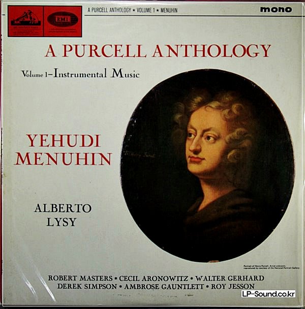 MENUHIN - A PURCELL ANTHOLOGY, VOL. 1 INSTRUMENTAL MUSIC : ALP 2088