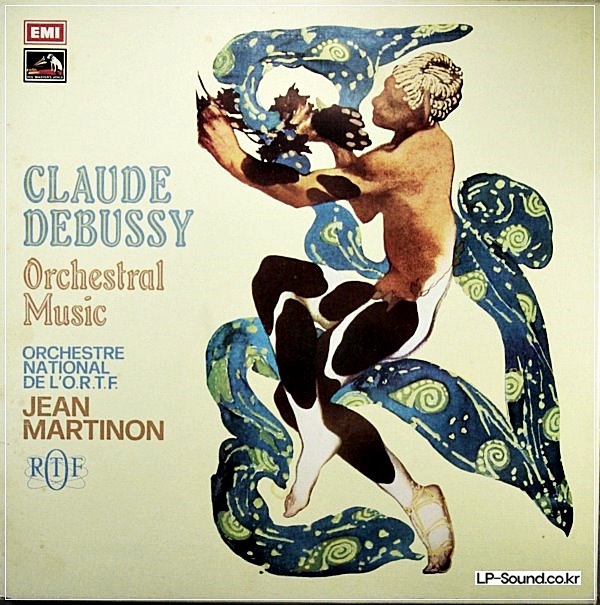 DEBUSSY: ORCHESTRAL MUSIC...JEAN MARTINON/EMI SLS 893...5LP BOX SET