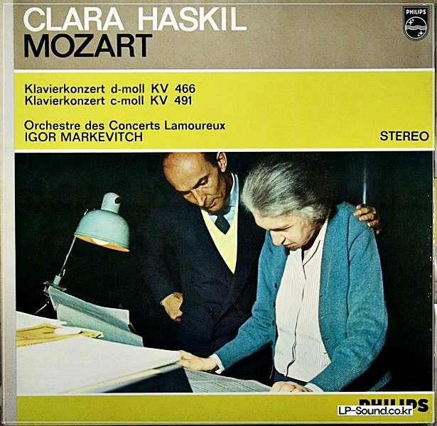 MOZART K.466/K.491 *CLARA HASKIL PHILIPS  835 075 AY