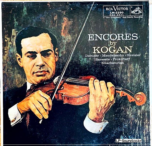 LEONID KOGAN ENCORES MONO LM 2250 RCA SHADED DOG 1958