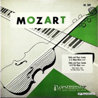 MOZART VIOLIN AND PIANO SONATAWALTER BARYLLIWL 5109 ED1