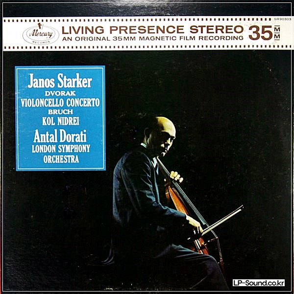DVORAK CELLO CONC/BRUCH KOL NIDRE JANOS STARKER  SR 90303