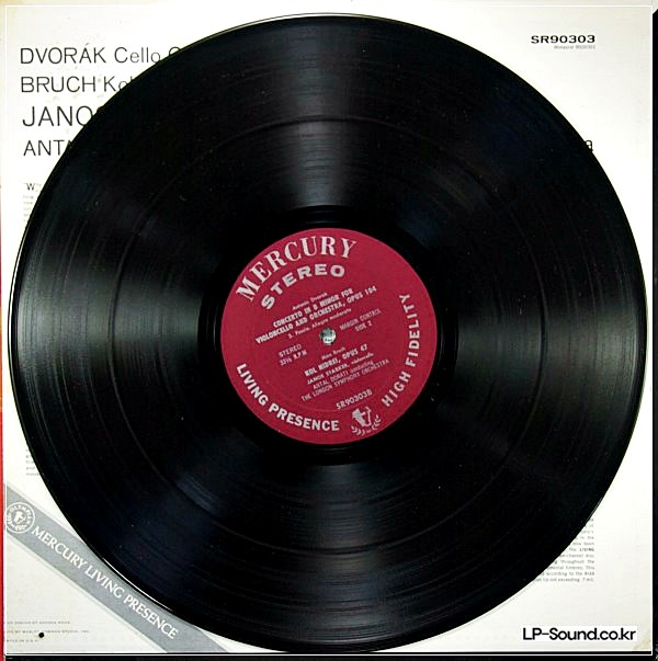 DVORAK CELLO CONC/BRUCH KOL NIDRE JANOS STARKER  SR 90303