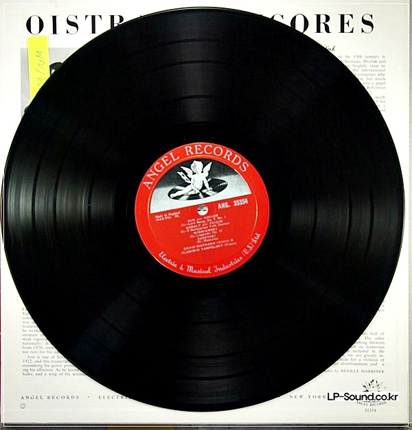 DAVID OISTRAKH PLAYS ENCORES YAMPOLSKY ANGEL 35354