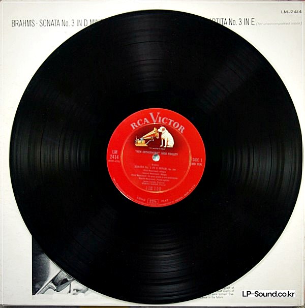 BRAHMS SONATA/BACH PARTITAJAMIE LAREDO   LM-2414