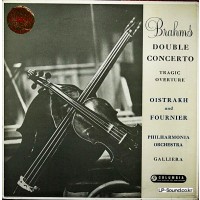 BRAHMS: DOUBLE CONCERTO OISTRAKH/FOURNIER GALLIERA SAX 2264