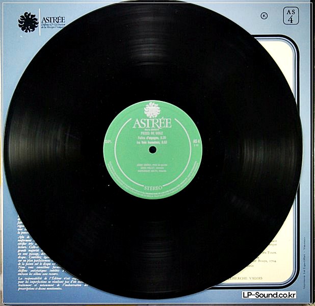 JORDI SAVALL - MARIN MARAIS PIECES A DEUX VIOLE  ASTREE AS 39