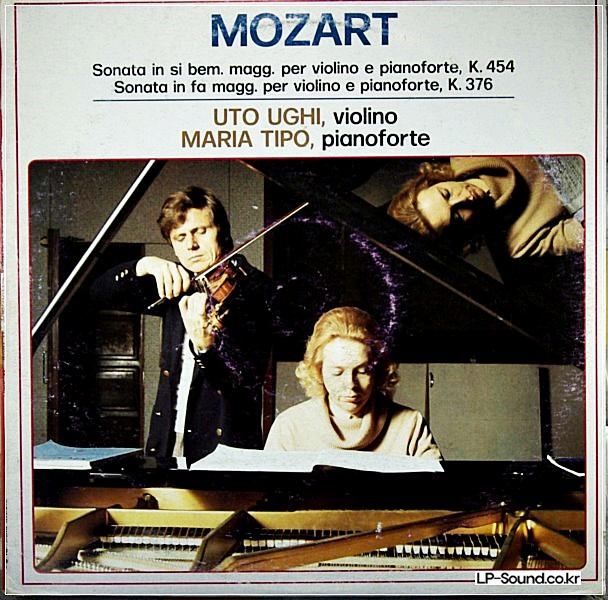 MOZART SONATAS FOR VIOLIN & PIANO K.454 + K.376MARIA TIPO / UTO UGHI