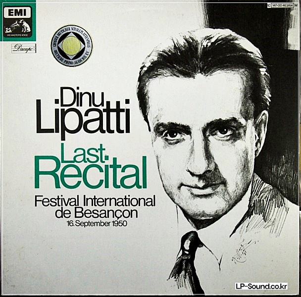 DINU LIPATTI LAST RECITAL BESANCON 1950 / DACAPO