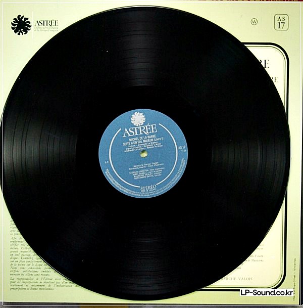 DE LA BARRE PIECES FLUTE PRESTON SAVALL VERLET SMITH ASTREE AS 17