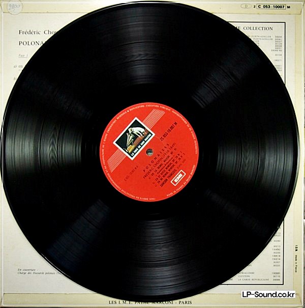 CHOPIN*/SAMSON FRANCOIS POLONAISES  PATHé MARCONI EMI– 2 C 053-10007