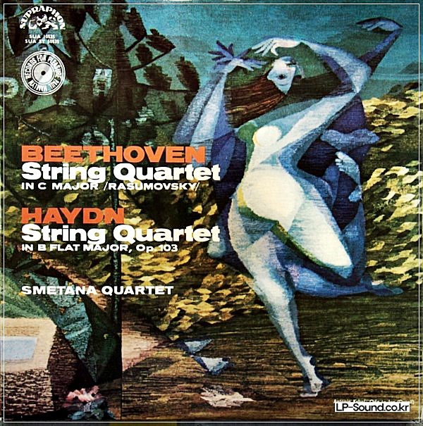 BEETHOVEN RASUMOVSKY & HAYDN STRING QUARTETS THE SMETANA QUARTET SUA ST 50535