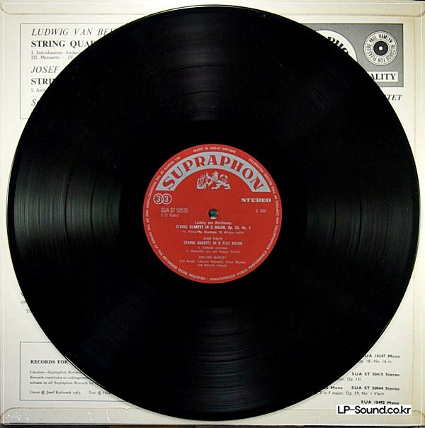 BEETHOVEN RASUMOVSKY & HAYDN STRING QUARTETS THE SMETANA QUARTET SUA ST 50535