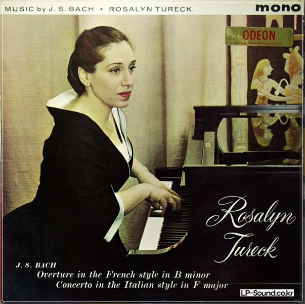 MUSIC BY J. S. BACH - ROSALYN TURECK ALP 1791 ODEON