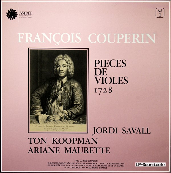 SAVALL - COUPERIN - PIECES DE VIOLES 1728