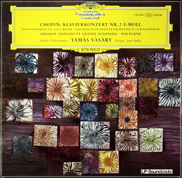 CHOPIN PIANO CONCERTO NO. 2 TAMAS VASARY  SLPEM 136 452