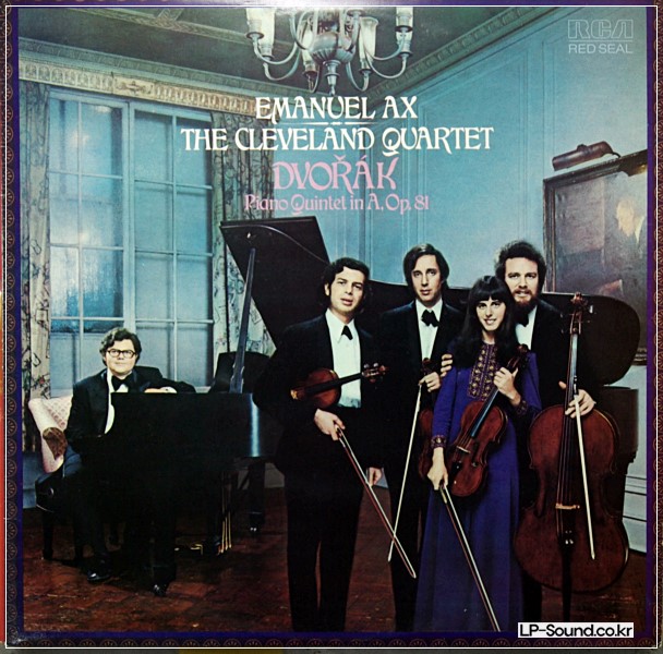 DVORAK PIANO QUINTET IN A OP.81EMANUEL AX THE CLEVELAND QUARTET
